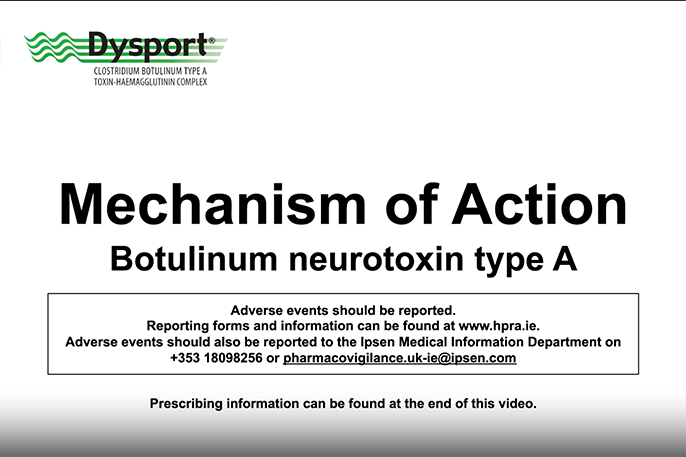 BoNT type A mode of action video