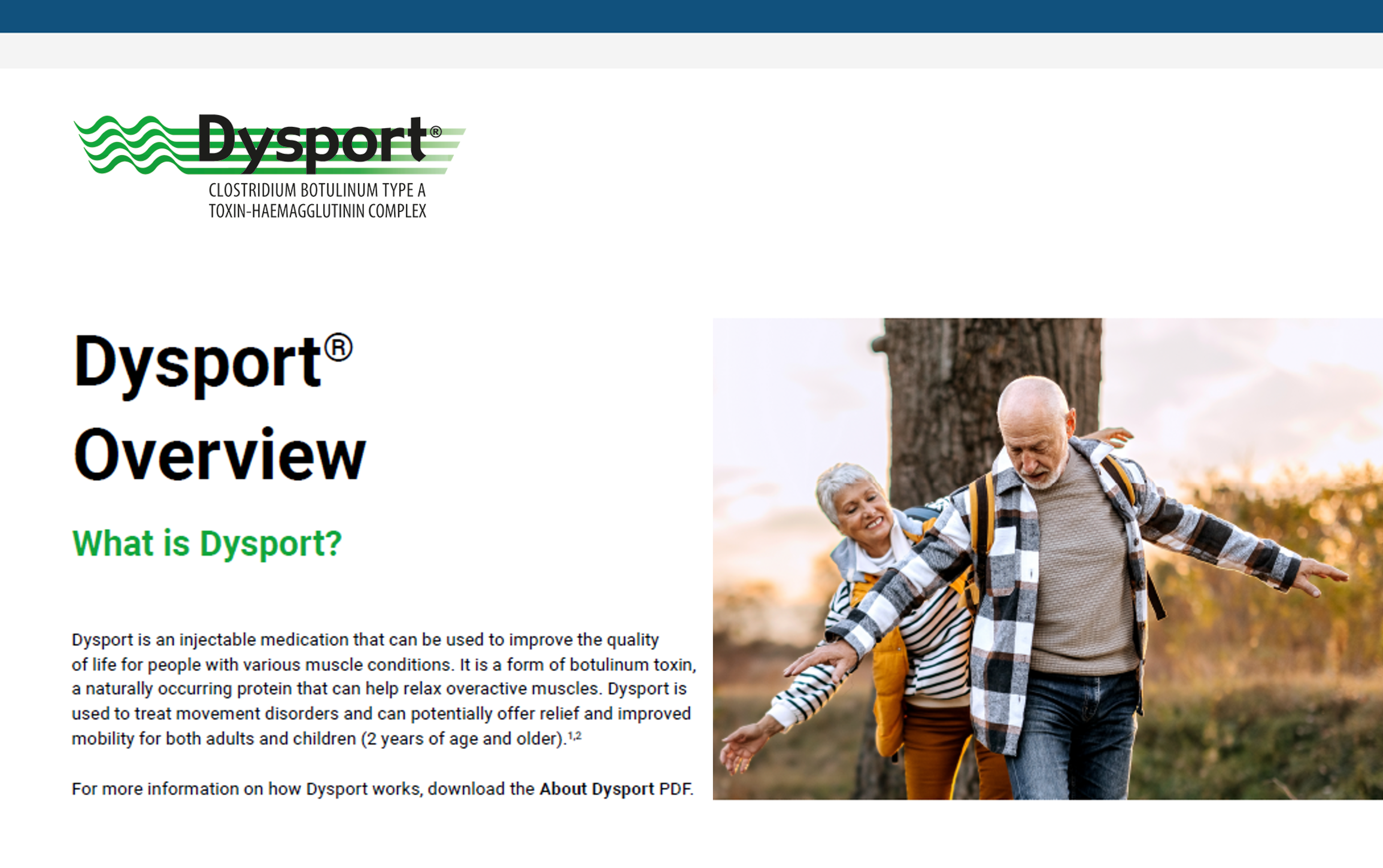 Dysport<sup>®</sup> Treatment Overview