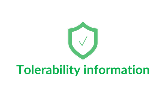 Tolerability information